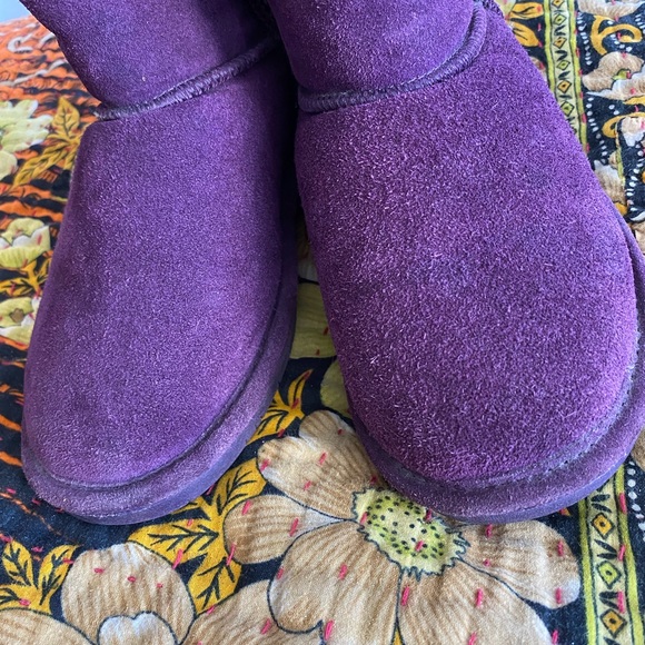 BearPaw Purple faux fur lined boots - Picture 14 of 14